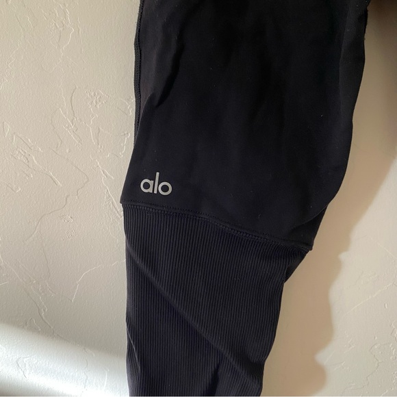 Alo Yoga NWOT Airbrush High-Waist Highlight Goddess Legging Black Size XSmall - Picture 5 of 10